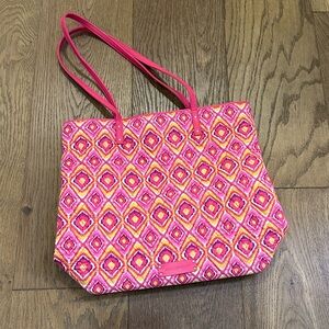 Vera Bradley Pink Patterned Day Tote